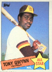 1985 Topps Baseball Cards      717     Tony Gwynn AS